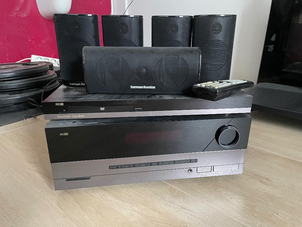 Harmen Kardon 5.1 Surround Systeem, Gebruikt, 60 tot 120 watt, Complete surroundset, Ophalen