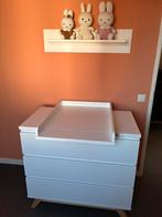 Bopita commode Lynn + Bopita ledikant Lynn + div accessoires, Ophalen, Zo goed als nieuw, Jongetje of Meisje