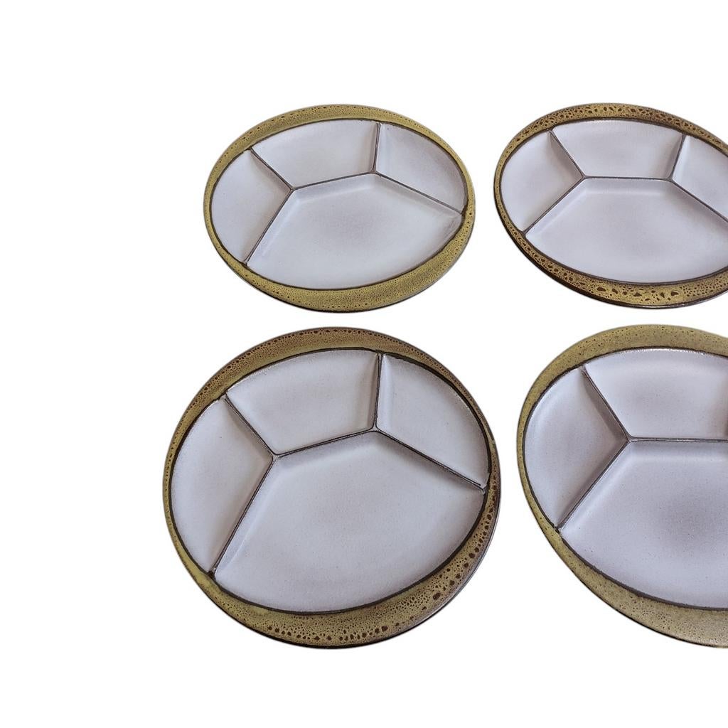 Set vintage gourmet borden Buckeburg, Overige materialen, Gebruikt, Buckeburg, Onbekend