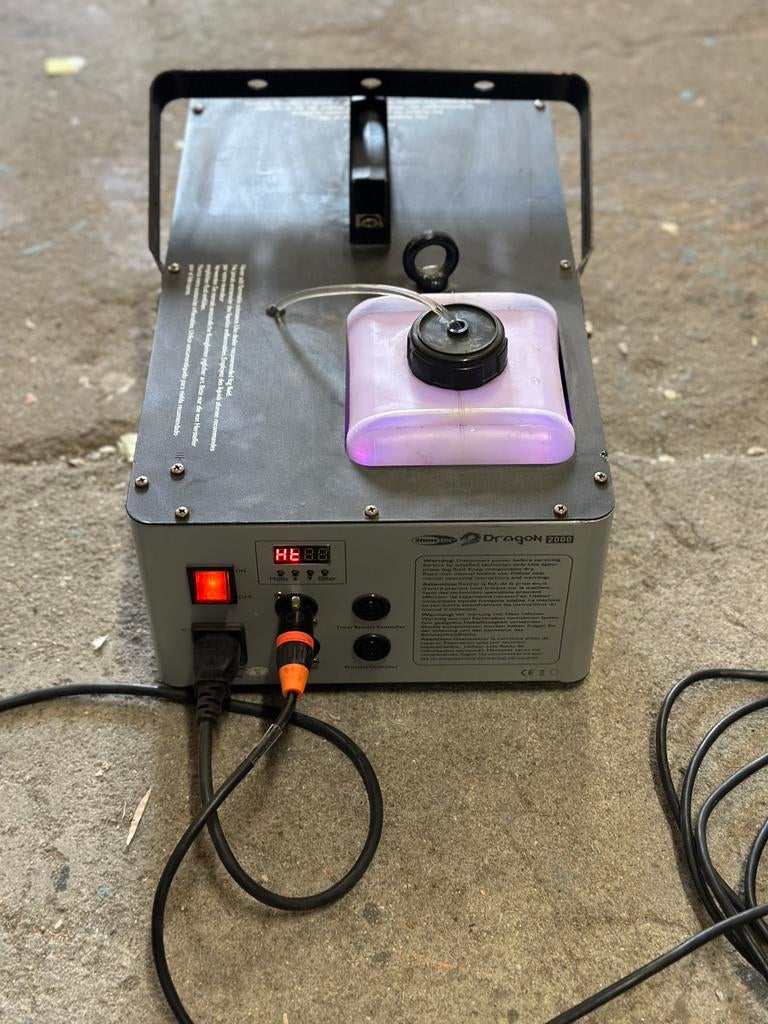 Showtec Dragon 2000 rookmachine, Muziek en Instrumenten, Licht en Laser, Gebruikt, Showtec, Rookmachine, Ophalen of Verzenden