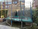 Gratis trampoline met veiligheidsnet, Ophalen, Gebruikt