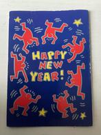 Nieuwjaarskaart Keith Haring, Verzenden, 1980 tot heden, Gelopen, Feest(dag)