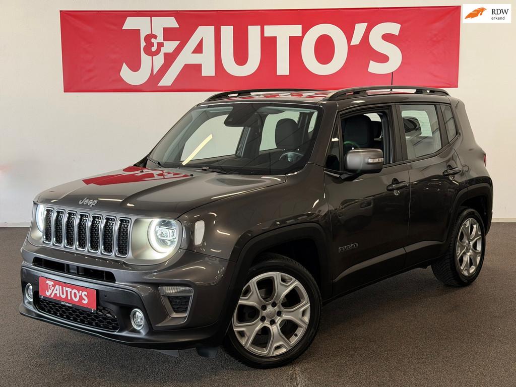 Jeep RENEGADE 1.0T Limited|NAVIGATIE|CAMERA|CRUISE|ECC AIRCO, Auto's, Jeep, Voorwielaandrijving, Stof, Bedrijf, Handgeschakeld
