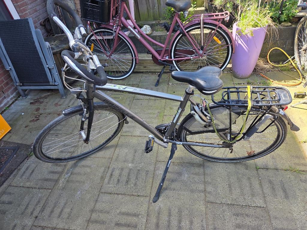heren fiets 28 inch giant, Ophalen, Gebruikt, Velgrem, Versnellingen