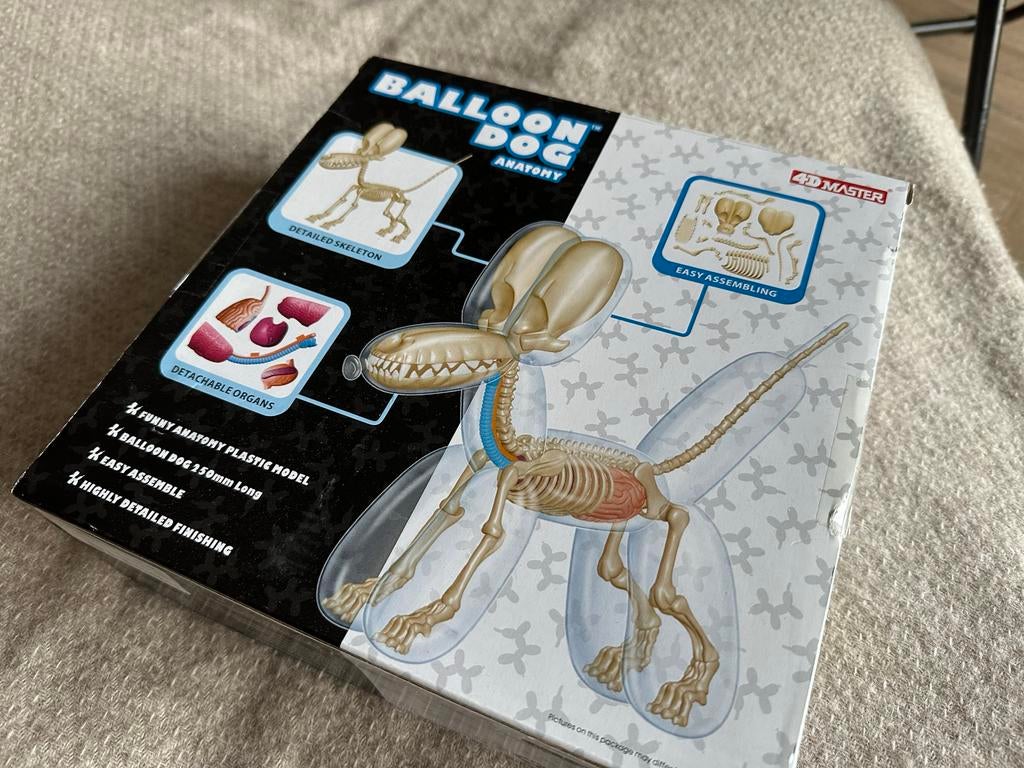 Balloon Dog Anatomy model Jason Freeny, Ophalen of Verzenden, Zo goed als nieuw, Overige typen, Overige merken