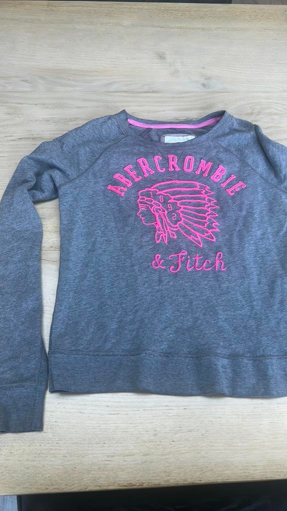 Abercrombie & Fitch s trui sweater, Ophalen of Verzenden, Zo goed als nieuw, Blauw