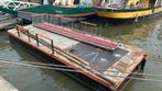 Ponton 10m x 4m x 1.30m, incl. 2 spudpalen, Watersport en Boten, Ophalen, Gebruikt, Overige brandstoffen, Ponton