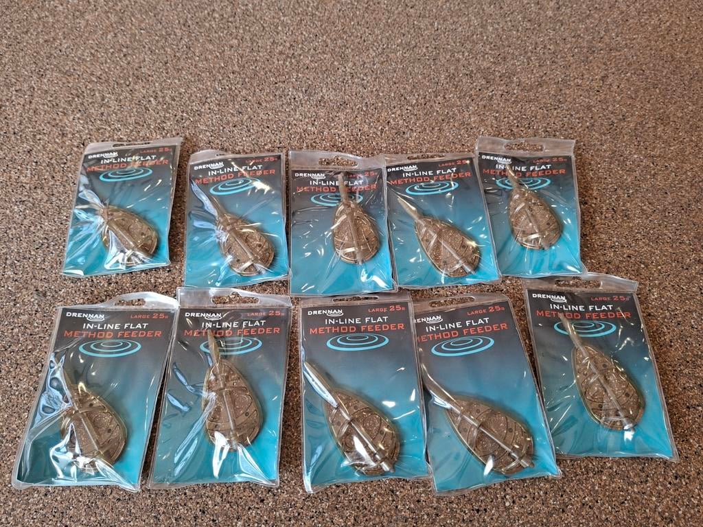 Drennan Flat Method & Bomb Feeder (22st.), Overige typen, Nieuw, Ophalen of Verzenden, Drennan