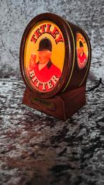 Oud houten lichtbakje Tetley Bitter, Verzamelen, Ophalen of Verzenden, Gebruikt, Overige onderwerpen
