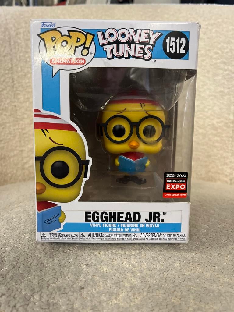 Funko Pop! Looney Tunes Egghead Jr. 1512 - Nieuw in doos, Ophalen of Verzenden, Nieuw