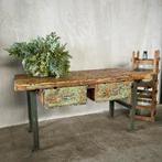 Oude werkbank, dressoir, toonbank, keuken meubel,, Antiek en Kunst, Curiosa en Brocante, Ophalen