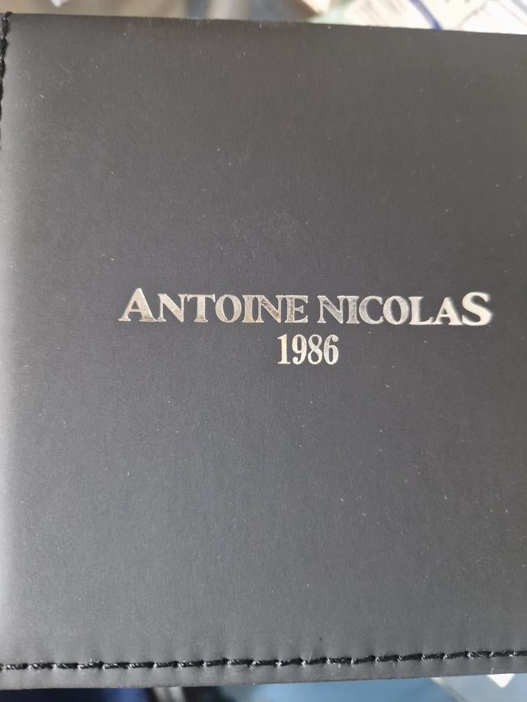 Antoine Nicolas 1986 horloge, Ophalen of Verzenden, Staal, Overige merken