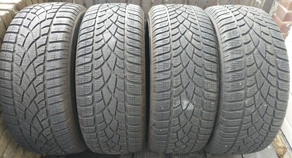 Autobanden set Dunlop M+S 235-55-17 in zeer goede staat., Auto-onderdelen, Banden en Velgen, Gebruikt, 17 inch, Ophalen of Verzenden
