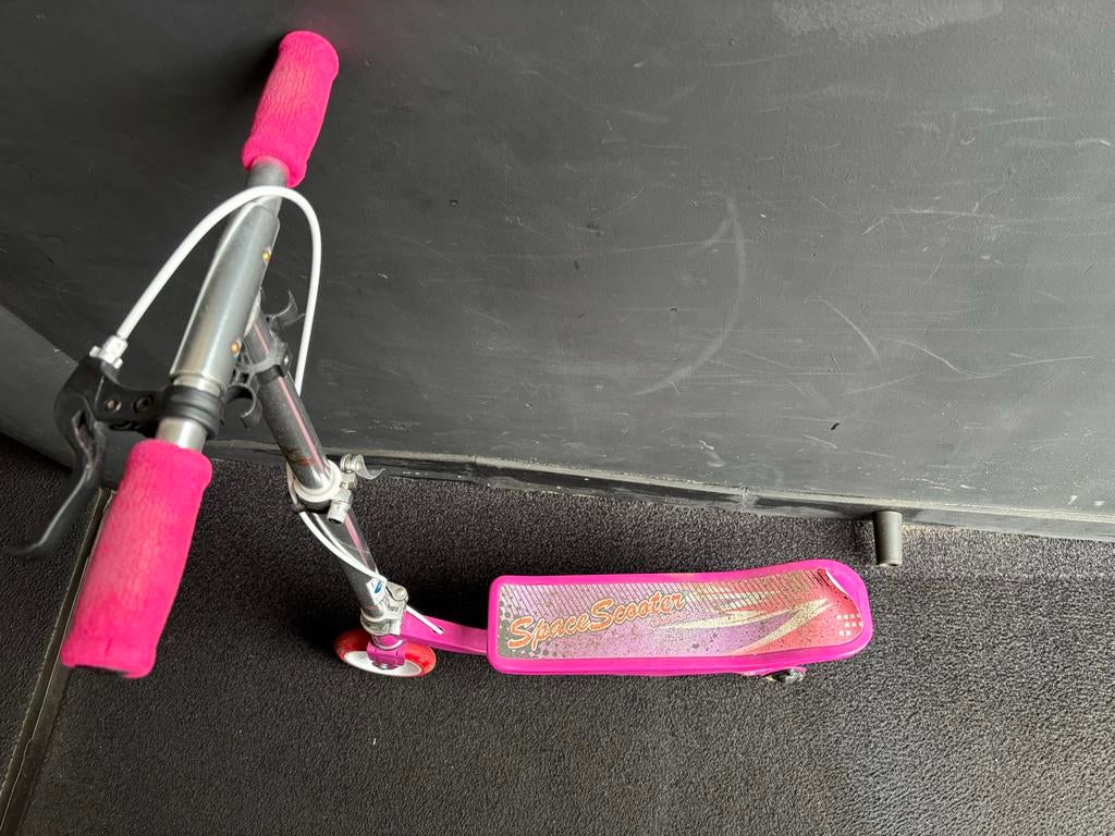 Roze Space Scooter step - Gebruikt, Ophalen, Gebruikt, Gewone step