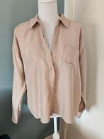 Simple blouse cupro/viscose - Maat L, Beige, Simple, Maat 42/44 (L), Ophalen of Verzenden