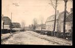 Drunen (NB.), Straatgezicht Hulten met tramspoor, 1917, gel., Verzamelen, Ansichtkaarten | Nederland, Verzenden, Voor 1920, Gelopen
