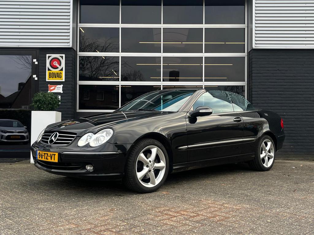 Mercedes-Benz CLK-Klasse 320 Elegance, Cabrio Automaat, Memo, Auto's, Mercedes-Benz, Automaat, Achterwielaandrijving, Gebruikt