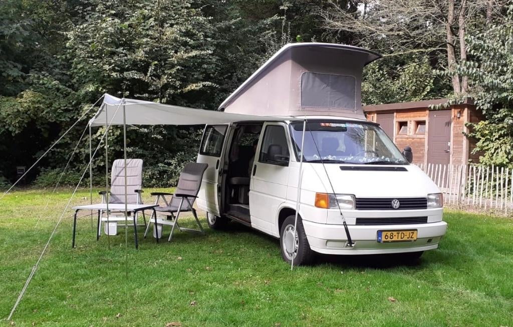 VW T4 camper 'turn key', Luifel, Volkswagen, Overige merken, Standkachel