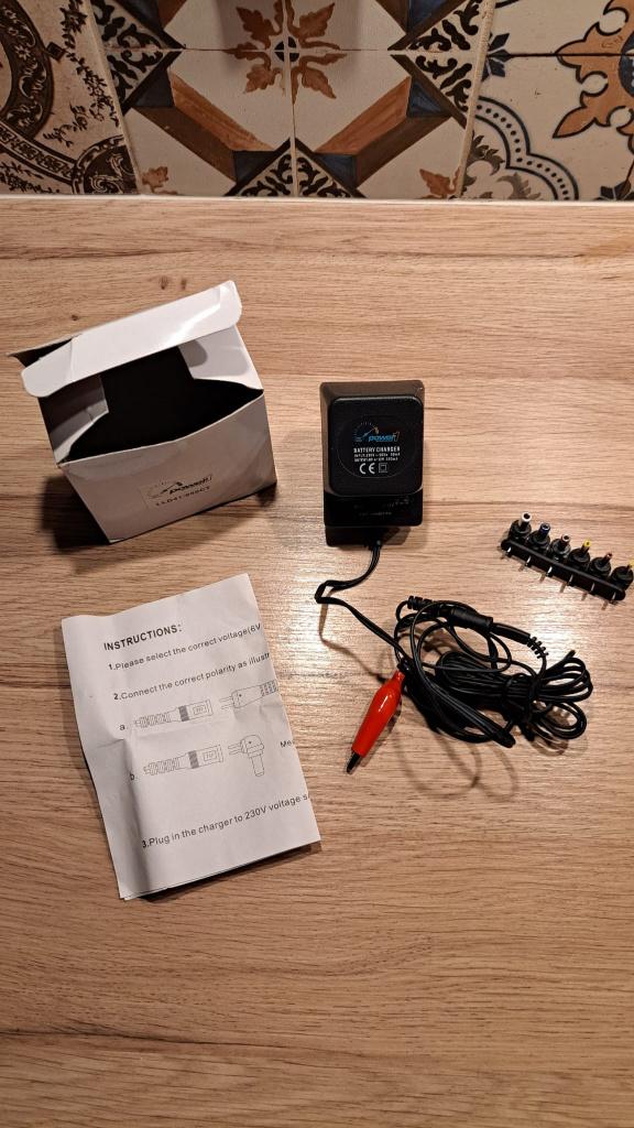 Oplader voor 6 en 12 volt accu's, nieuw en ongebruikt, Ophalen of Verzenden, Nieuw