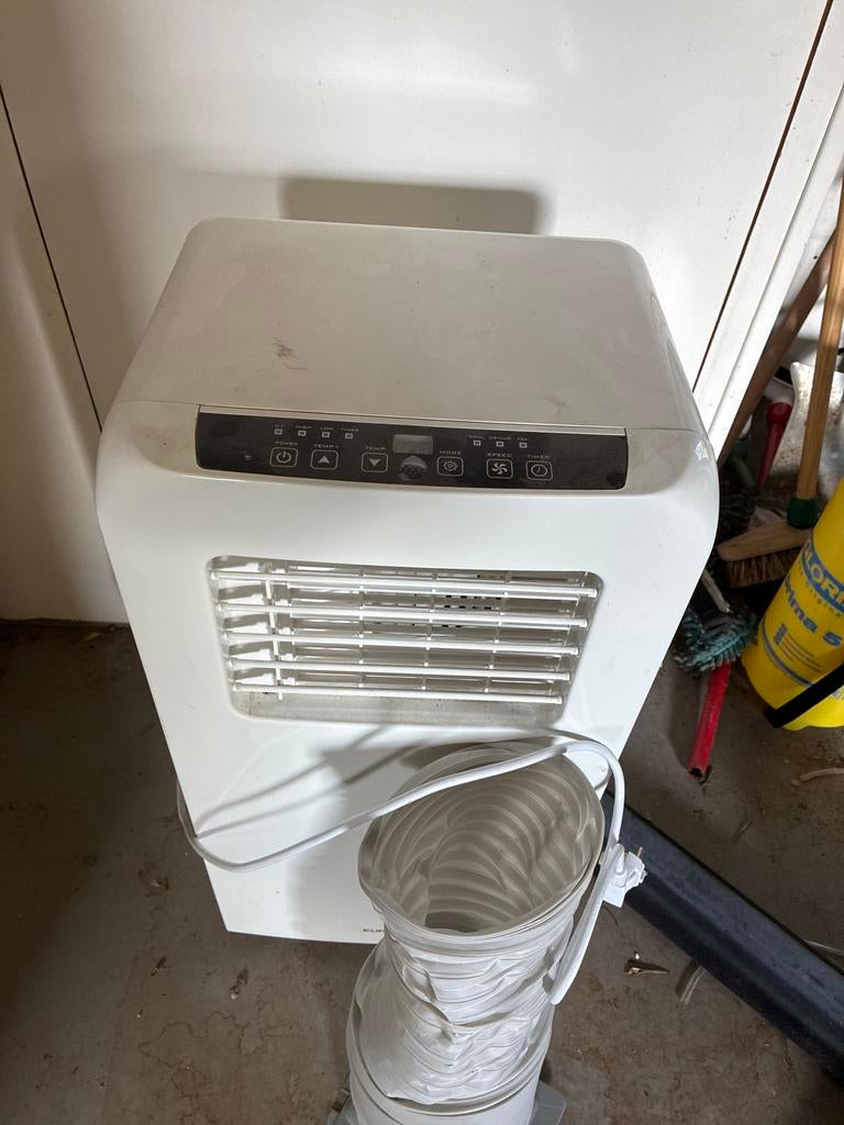 Eurom mobiele airco, Gebruikt, 2 snelheden, Timer, Ophalen of Verzenden