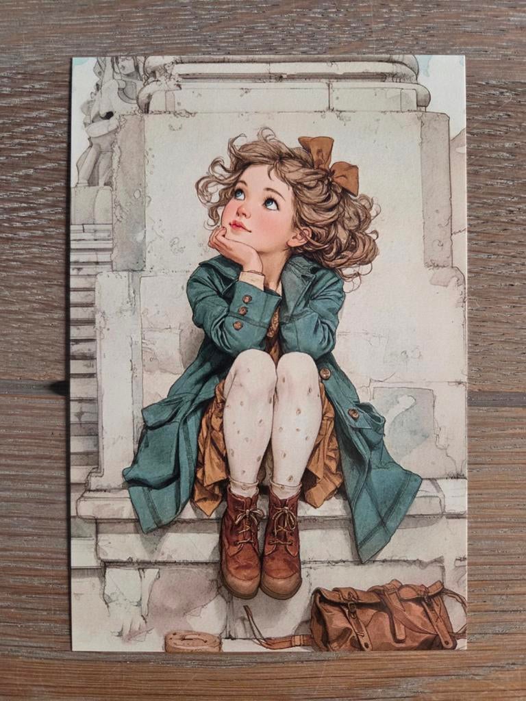 FRANS MEISJE 3, Ophalen, Voor 1920, Kinderen