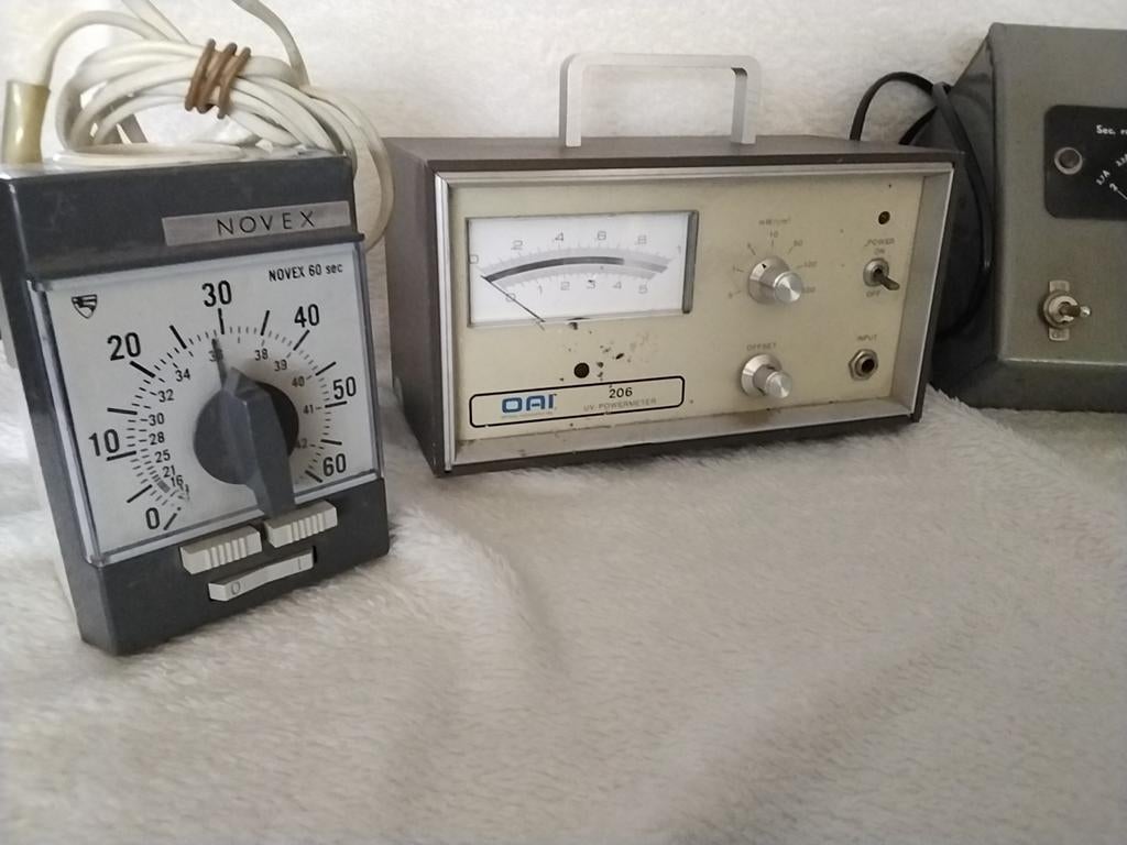 Set van 4 oude meetinstrumenten, Antiek en Kunst, Ophalen of Verzenden