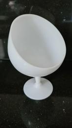 Prachtige, zeldzame opaline vintage glazen kom op voet, Verzamelen, Retro, Ophalen of Verzenden, Huis en Inrichting