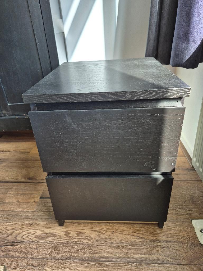 Nachtkastje, Ophalen, 1 of 2 laden, 50 tot 100 cm, Zo goed als nieuw