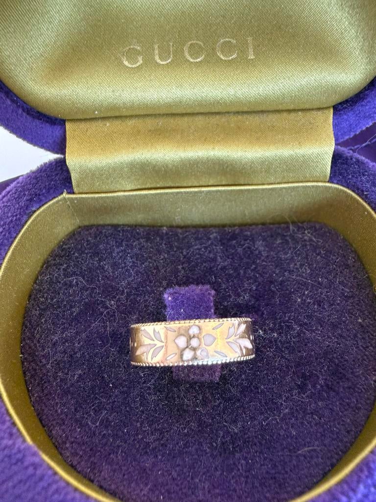 Limited Edition Gucci Bloom ring, Ophalen, Goud, Ring