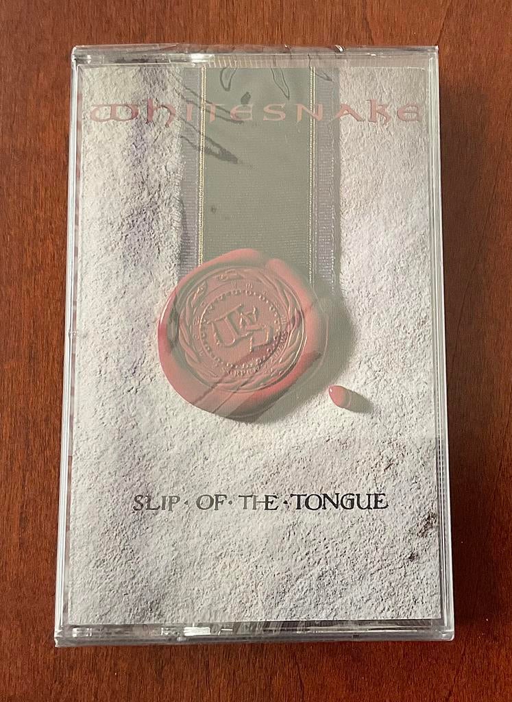 WHITESNAKE - Slip Of The Tongue - Cassettebandje - GESEALD!, Cd's en Dvd's, Cassettebandjes, 1 bandje, Ophalen of Verzenden, Origineel