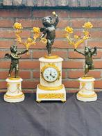 Brons klokken stel, Ophalen of Verzenden