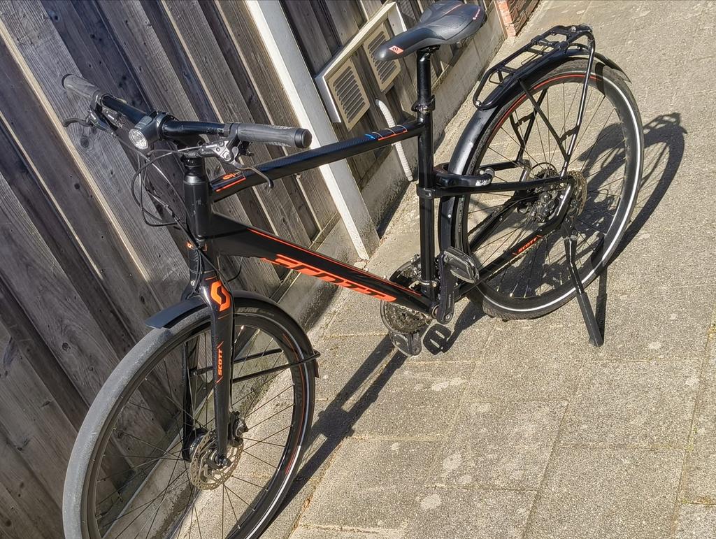 Lichtgewicht Scott fiets met hydraulische remmen, Fietsen en Brommers, Fietsen | Heren | Herenfietsen, Gebruikt, Overige merken