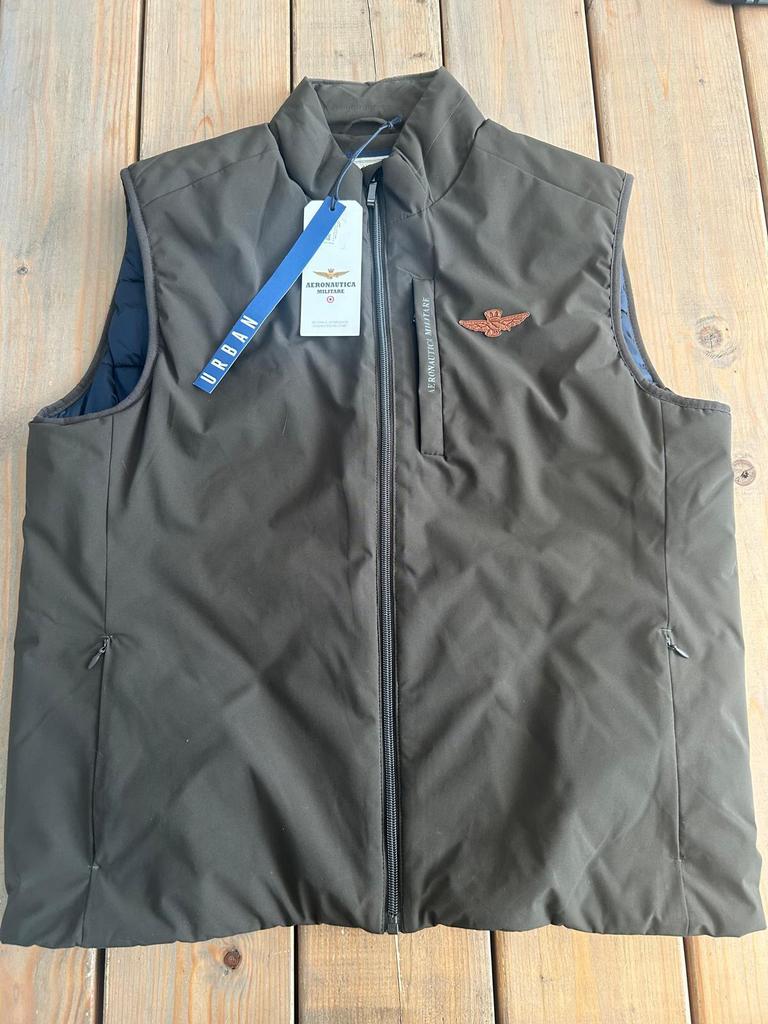 Aeronautica Militare bodywarmer maat M, Ophalen of Verzenden, Zo goed als nieuw, Maat 48/50 (M), Bruin