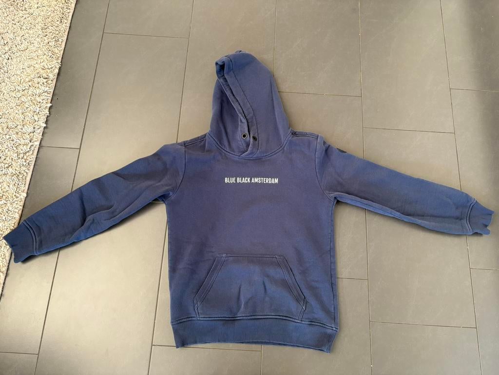 Blue Black Amsterdam sweater maat S, Kleding | Heren, Ophalen of Verzenden, Zo goed als nieuw, Blauw