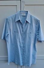 Vintage blouse, maat 42/XL - lichtblauw -, Blauw, Info@erfo.de, Maat 42/44 (L), Gedragen