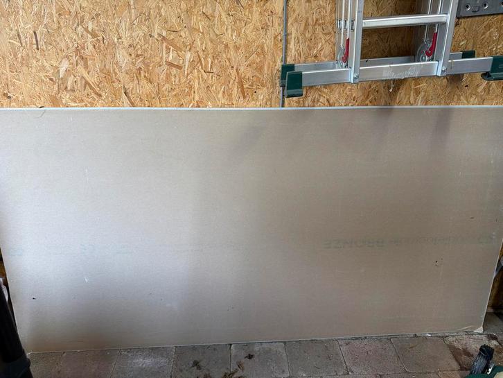 Gipsplaat 4AK 12.5x1200 - Hoekjes gebroken, Doe-het-zelf en Verbouw, Platen en Panelen, Gebruikt, Overige materialen, Minder dan 20 mm