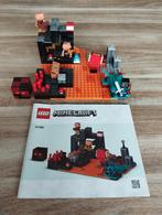 Lego Minecraft 21185 Het onderwereldbastion, Ophalen of Verzenden, Zo goed als nieuw, Lego