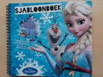 Frozen Sjabloonboek, Ophalen, Zo goed als nieuw, Papier, Schets- of Tekenboek
