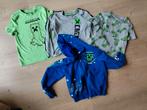 Minecraft kledingpakket: Vest en 3 T-shirts (mt 116/122), Gebruikt, Minecraft, Ophalen of Verzenden, Setje