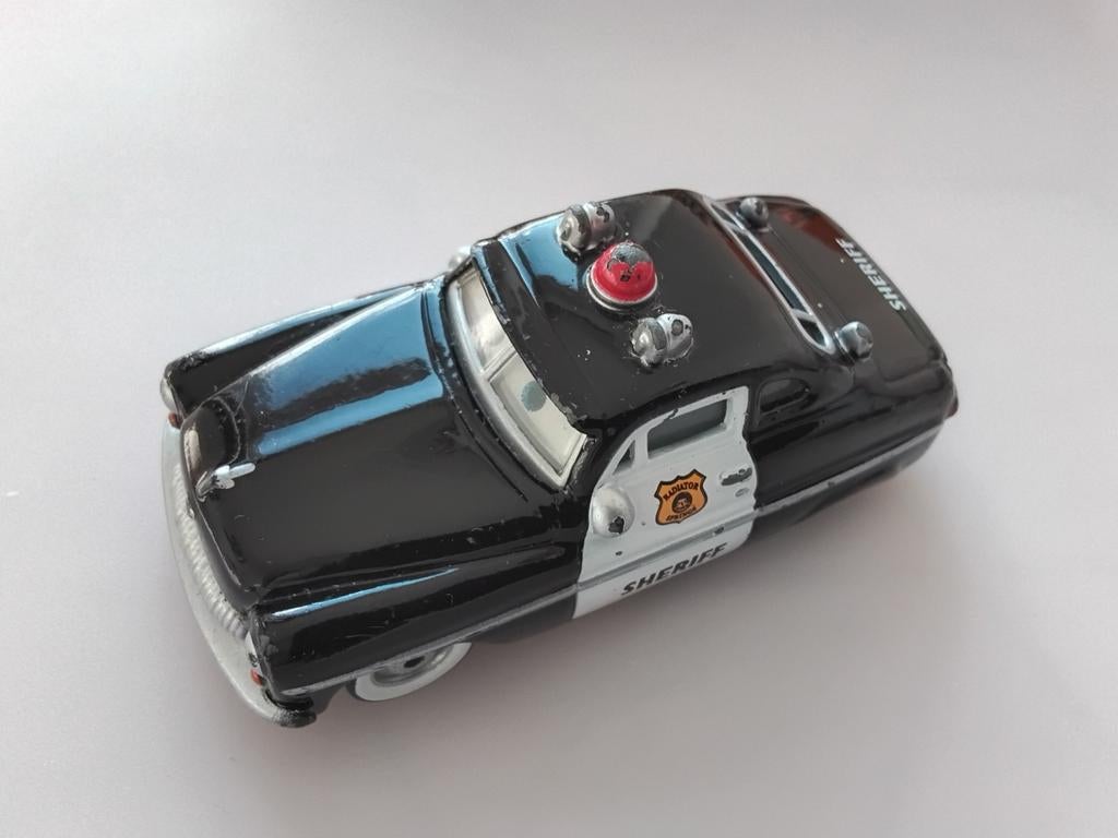 Sheriff Politieauto Disney Cars Modelauto, Gebruikt, 1:50 of kleiner, Auto, Ophalen