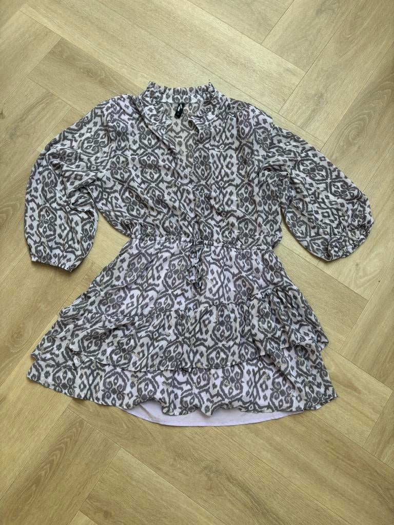 Jurk van soeby nicolette van dam, Paars, Maat 42/44 (L), Ophalen of Verzenden, Zo goed als nieuw