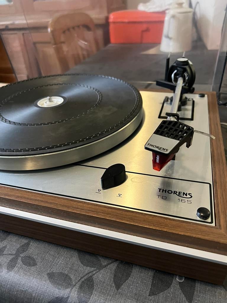 Thorens TD 165 met Ortofon Red element, Ophalen, Gebruikt, Platenspeler, Thorens