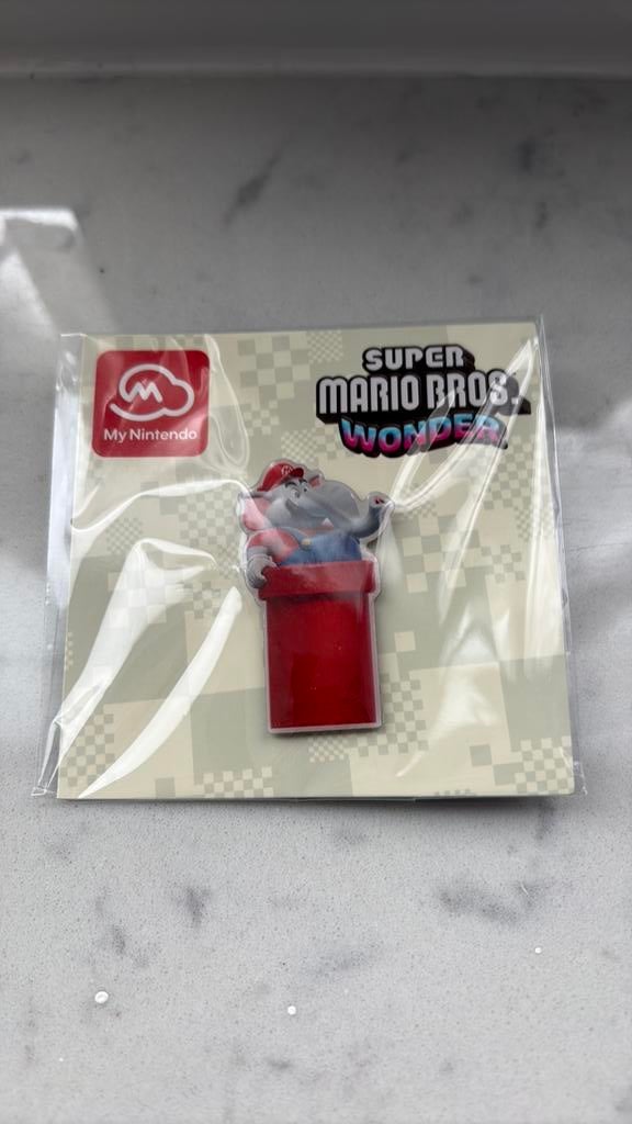 Mario bros wonder pin, Verzamelen, Speldjes, Pins en Buttons, Ophalen of Verzenden, Nieuw
