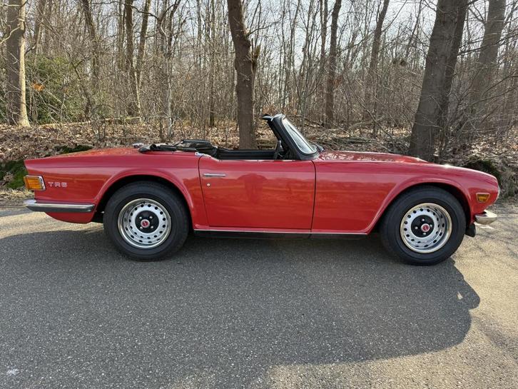 Triumph TR6 - 1969 (bj 1969), Auto's, Oldtimers, Bedrijf, Te koop, Open dak, Triumph, Benzine, Cabriolet, Handgeschakeld, Origineel Nederlands