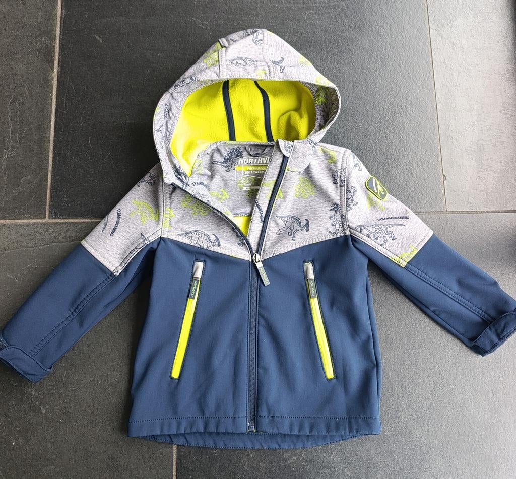 Stoere jas maat 98/104 dino / windjack, Ophalen of Verzenden, Zo goed als nieuw, Jongen, Jas