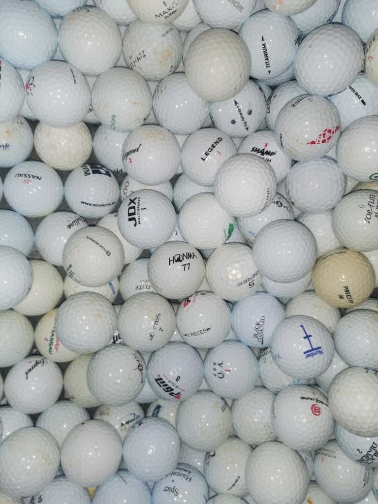 Gebruikte golfballen mix 100 stuks, Sport en Fitness, Golf, Ophalen of Verzenden, Bal(len)