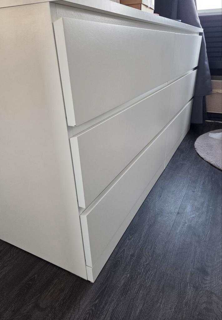 Ikea Malm ladekast, Huis en Inrichting, Kasten | Ladekasten, Gebruikt, Minder dan 100 cm, 50 tot 100 cm, 25 tot 50 cm, Kunststof