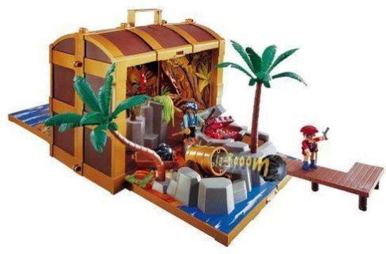 Playmobil schatkist, Ophalen of Verzenden, Zo goed als nieuw