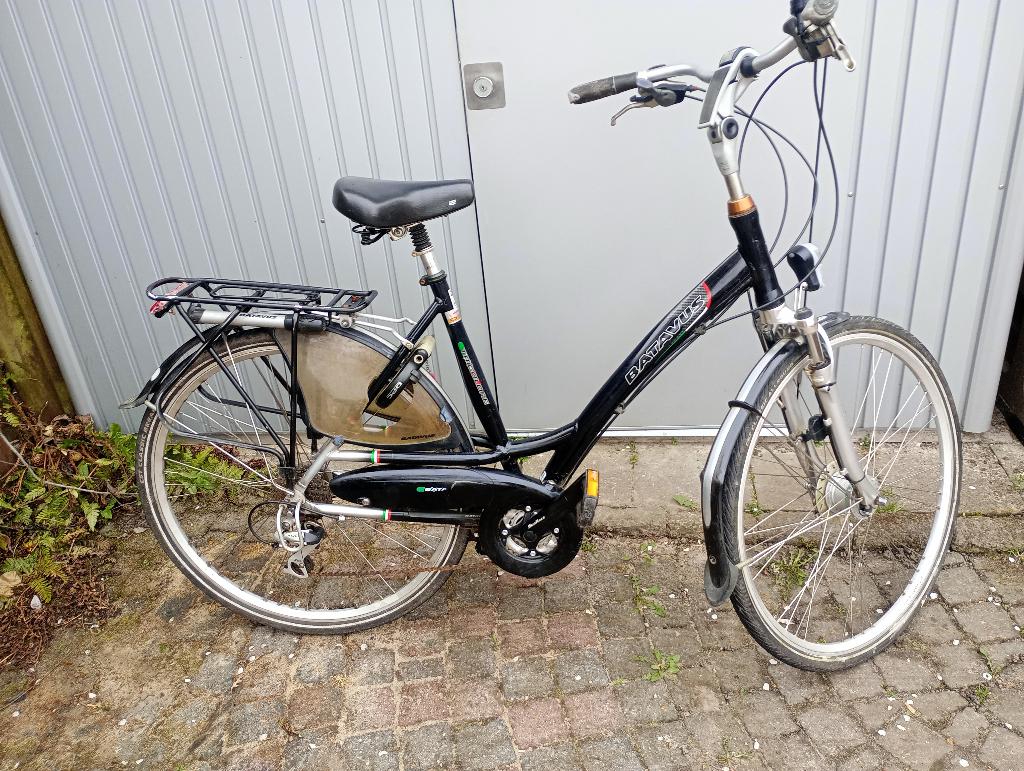 Batavus Tricolore damesfiets, Fietsen en Brommers, Fietsen | Dames | Damesfietsen, Ophalen, Gebruikt, Versnellingen, Batavus