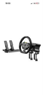 Moza R5 Stuurwiel en Pedalen Set - Zo goed als nieuw, Ophalen, Zo goed als nieuw, Racen en Vliegen
